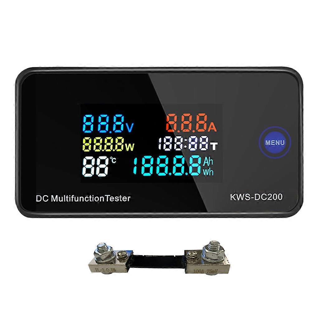 Digital LCD Voltmeter 10/50/100A Ammeter Current Power Energy Meter Wattmeter