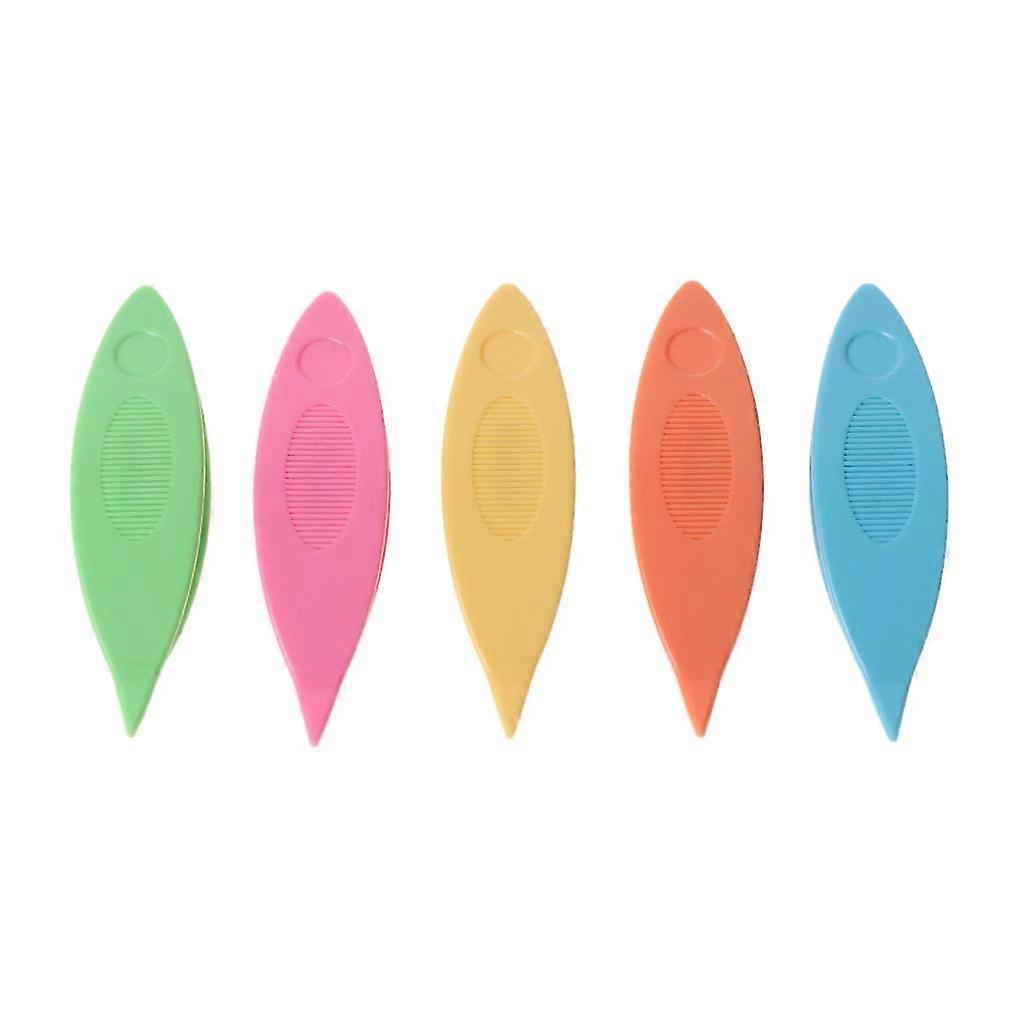 5pcs Hand Lacemaking Craft Tool Plastic Tatting Shuttle  Lace Making Kits Set