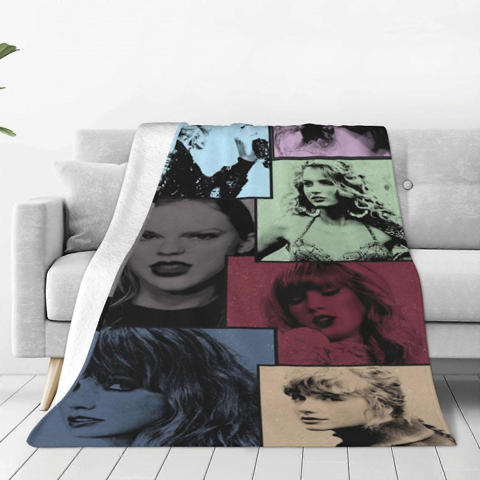 o817 Tay-Lor Swi-ft Fleece Blanket Super Soft Cozy Throw Blanket, Lehká Fuzzy Pohodlná Flanelová deka xMT10796