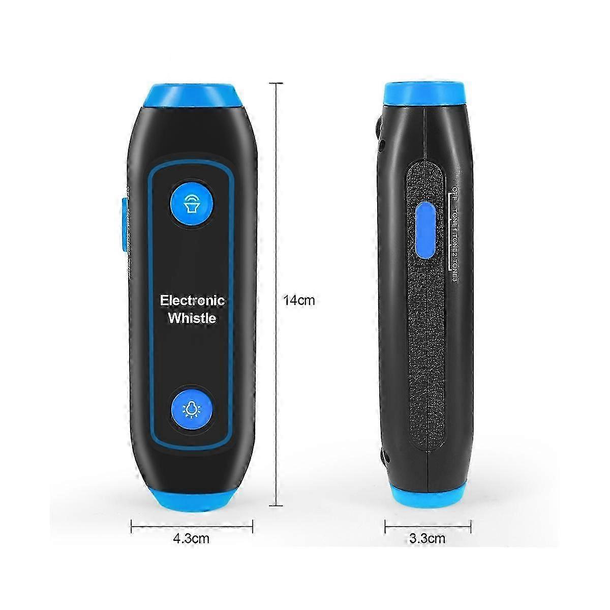 Basketball/Football Game Referee Whistle Camping Hiking Electronic Whistle suitable for Emergency Tool Blue