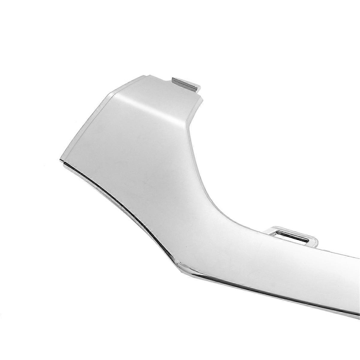 3Pcs Front Bumper Lower Lip Splitter Chrome Trim Strip for - C-Class W205 2058851474 A2058851574 A2058852500