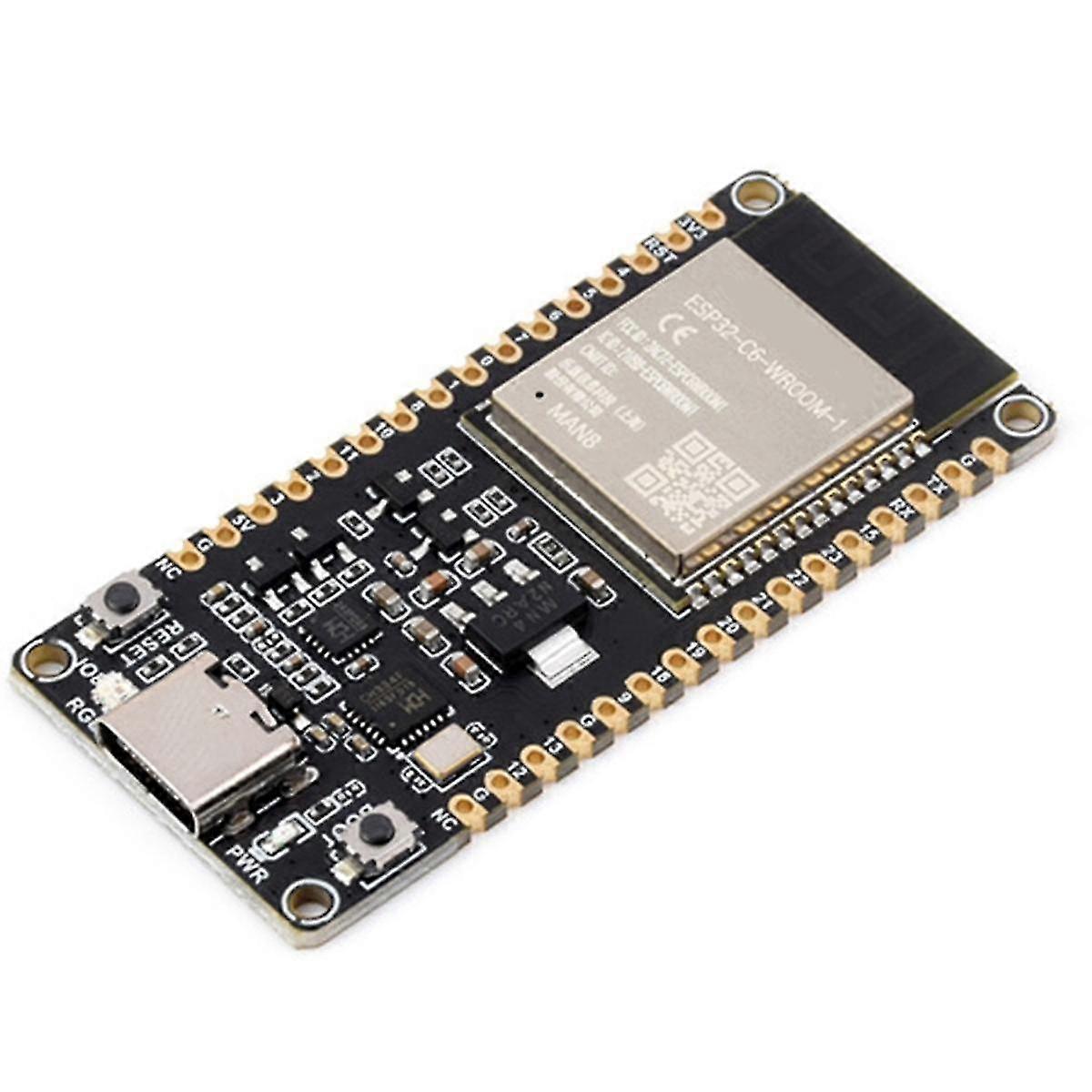 Esp32-c6 Development Board Wifi6 Bluetooth 5 Zigbee Thread 160mhz Single Core Processor Esp32-c6-wroom-1-n8 Module(a)