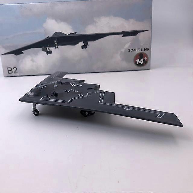 Diecast 1/200 Scale B2 USAF B-2A Bomber Aircraft Airplane Plane Replica Model Toy For Display Collection