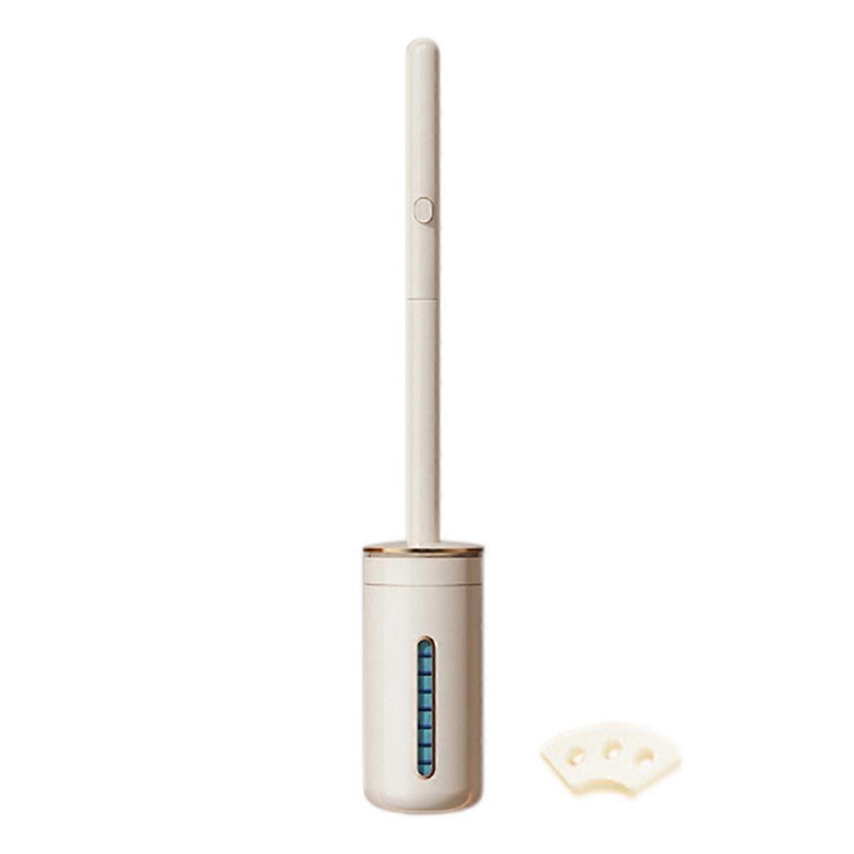 Eco-Friendly Toilet Brush with Long Handle, Wall-Mounted, Disposable Brush , Bathroom WC Cleaner Sc