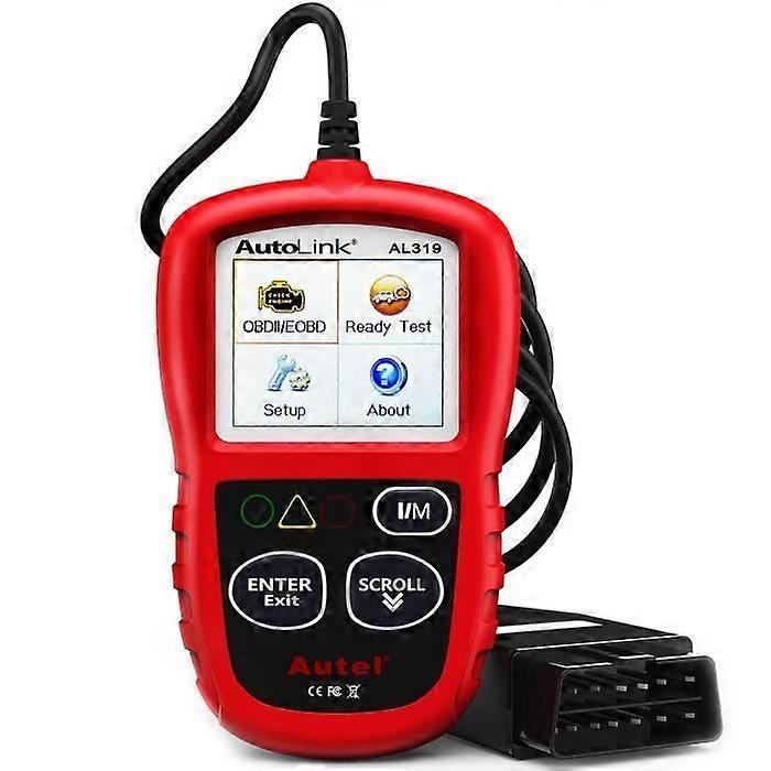 AUTEL AL319 OBD2 Scanner Diagnostic One-Click Valise Auto Outils Multimarques En Français