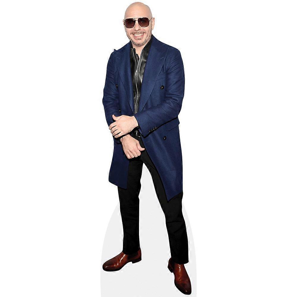 Pitbull (Blue Coat) Cardboard Cutout (lifesize OR mini size). Standee. Stand Up.