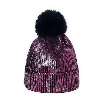 Winter Hat Thick Cable Knit Warm Beanie For Women Men With...