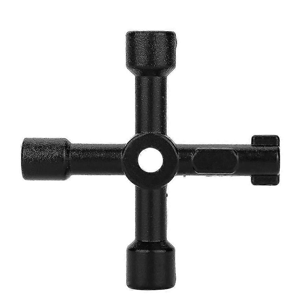 Universal Cross Wrench, Multi-functional Electricians Electricians Valve Tools Universal Wrench Cross Universal Wrench Black