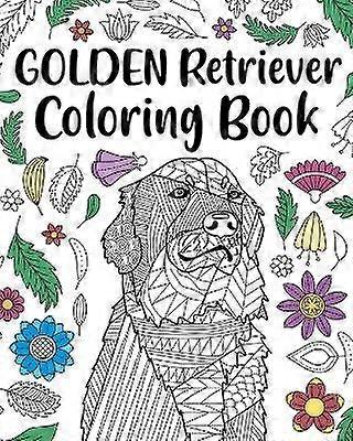 Golden Retriever Coloring Book