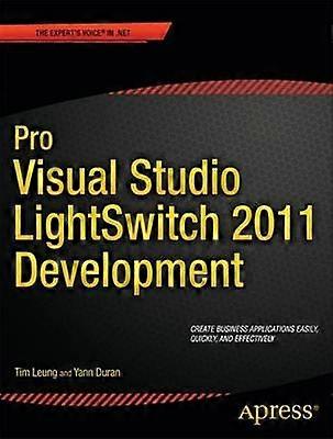 Pro Visual Studio LightSwitch 2011 ontwikkeling