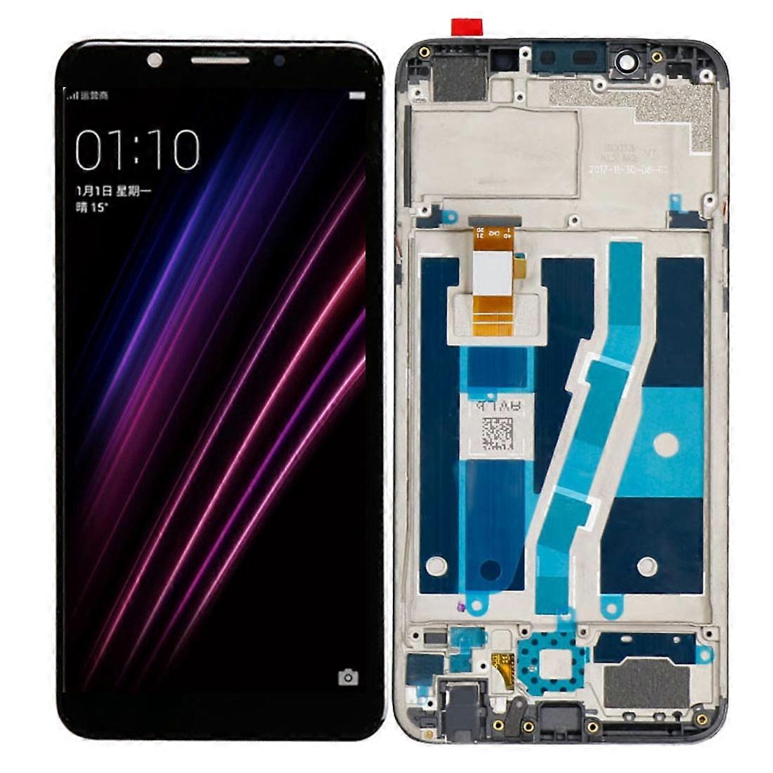 TFT LCD οθόνη για OPPO A1, με πλαίσιο με ψηφιοποίηση πλήρους συναρμολόγησης