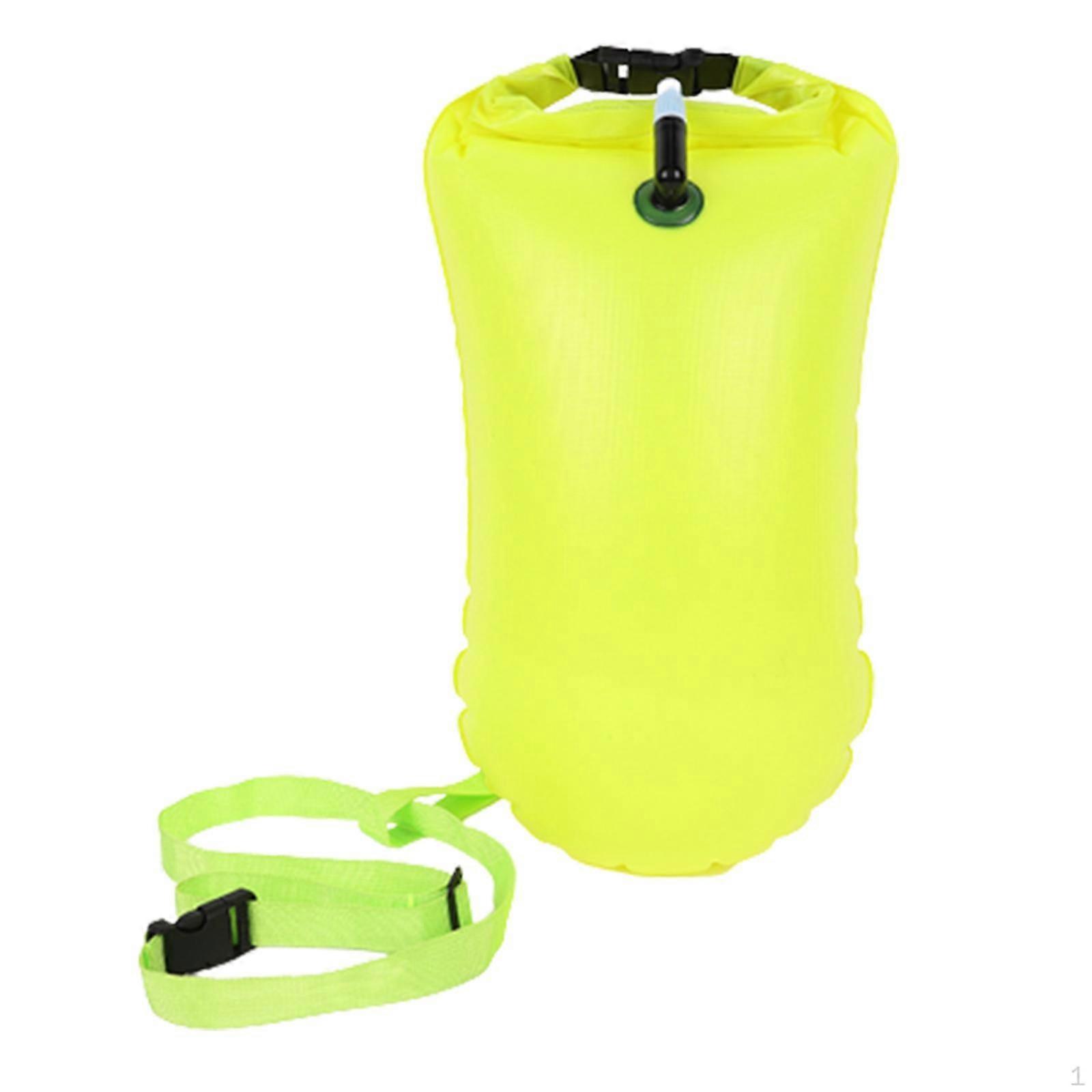 Swim Buoy Storage Bag Waterproof Float Ultralight Floating Swimming Tow for Outdoor