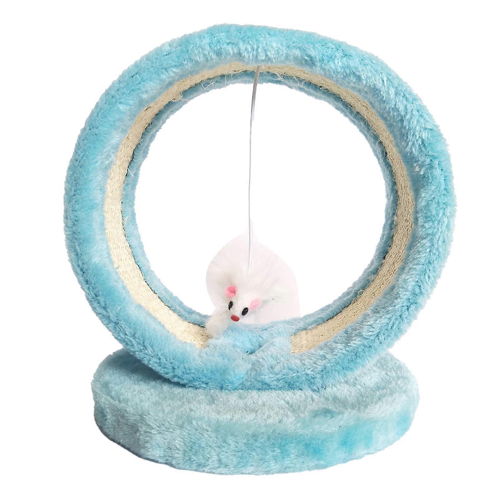 Cat Scratching Cave with Mouse Pendant, Climbing Frame Toy for Cats