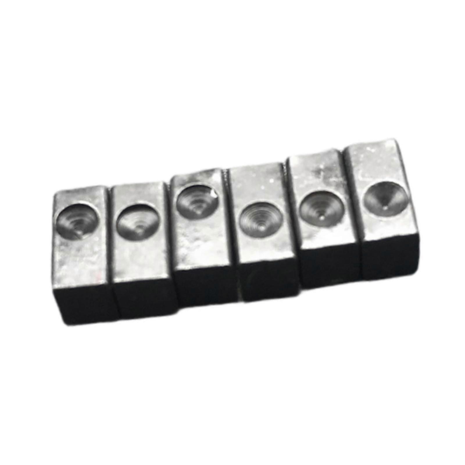 Guitar String Iron Block Tremolo Bridge Saddle Insert Lock for Guitar Bridge