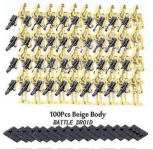 スターウォーズバトルドロイドビルディングブロックセットミニアクションフィギュアドールミニフィギュアおもちゃファンのためのデスクトップデコレーション