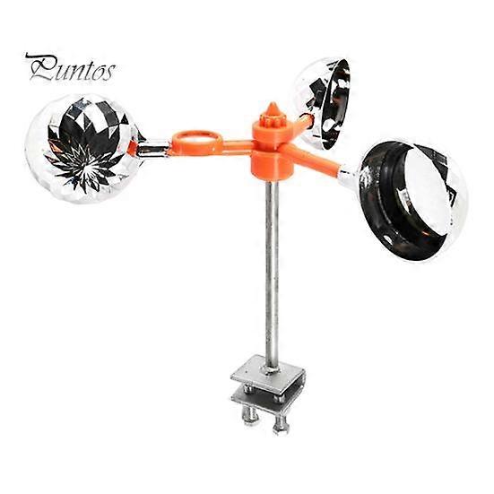 Reflective Bird Scarer Pigeon Scarer Deterrent Device with Metal Pole Simple Installation Outdoor Harmless Bird Control Rotary Bird Repeller