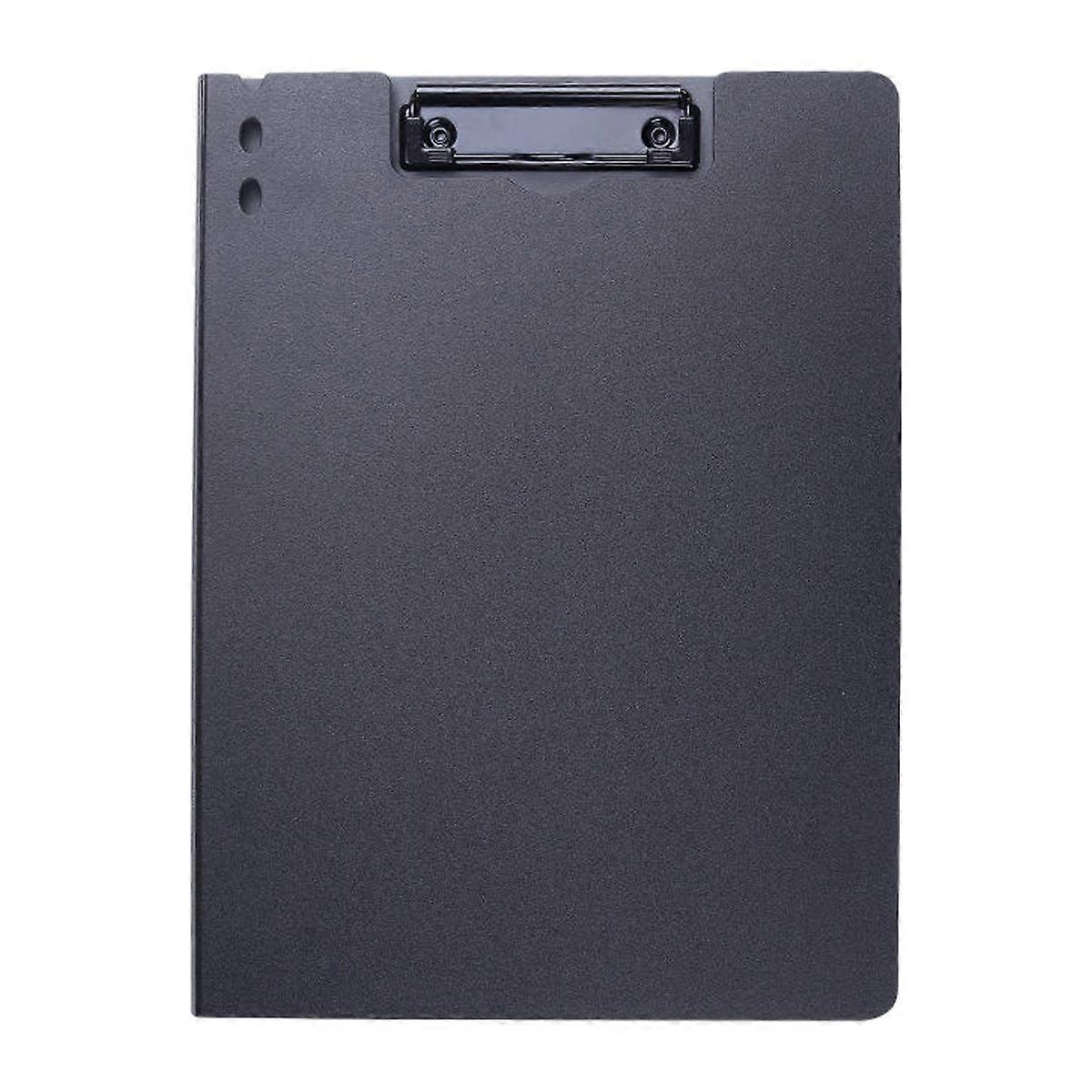A4 Clipboard Folder Hold 100 Sheets Simple Straight Grain Office Clipboard Folder Paper Folders for School Office