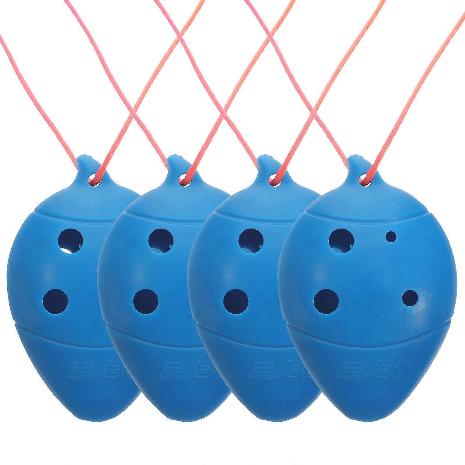 4Pcs Παιδικό Ocarina πλαστικό όργανο Ocarina Professional όργανο Ocarina 6 οπών