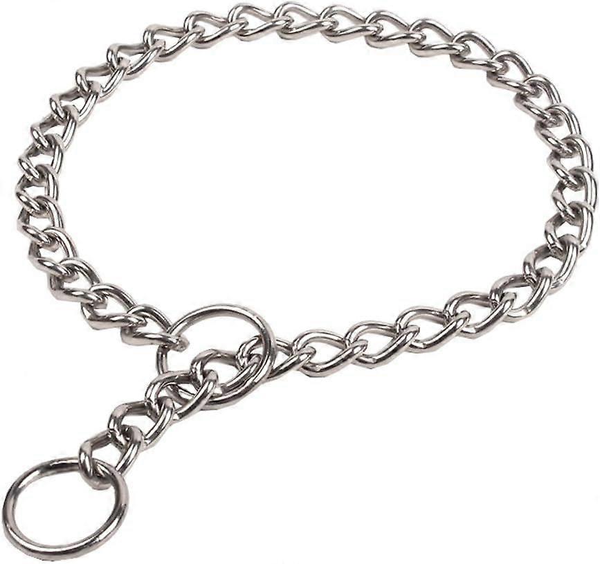 Chain Dog Training Choke Collar, 24 in, 3.5 mm