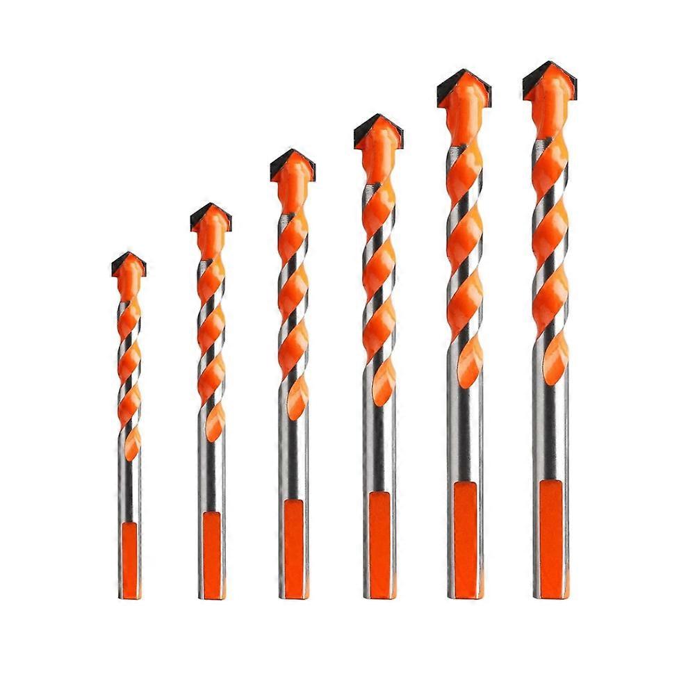 Shockproof Masonry Drill Set, Heavy Duty Multifunctional Drill Bits With High Hardness For Concrete And Tiles, Designed To Provide Stable Drilling