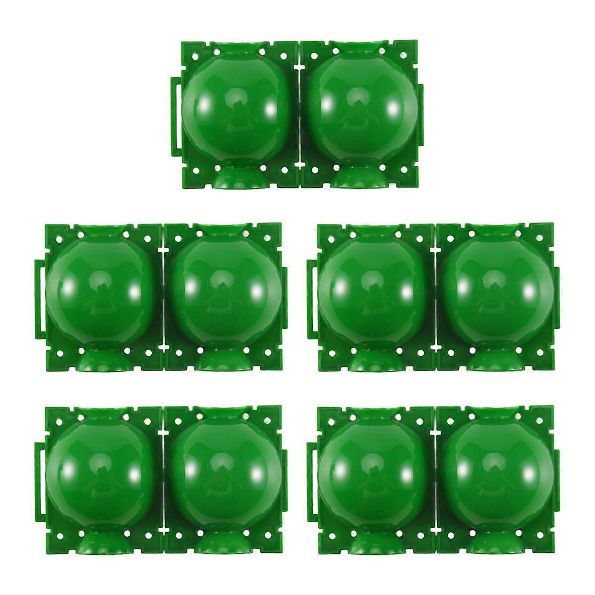 5 Pieces of Plant Propagation and Rooting Ball Device (S, Green)