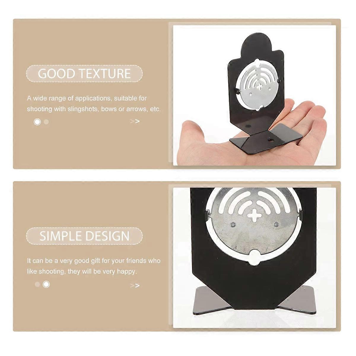 10-Pack Small Shooting Targets Portable Targets Practice Targets Rotation Practice for Training Rota