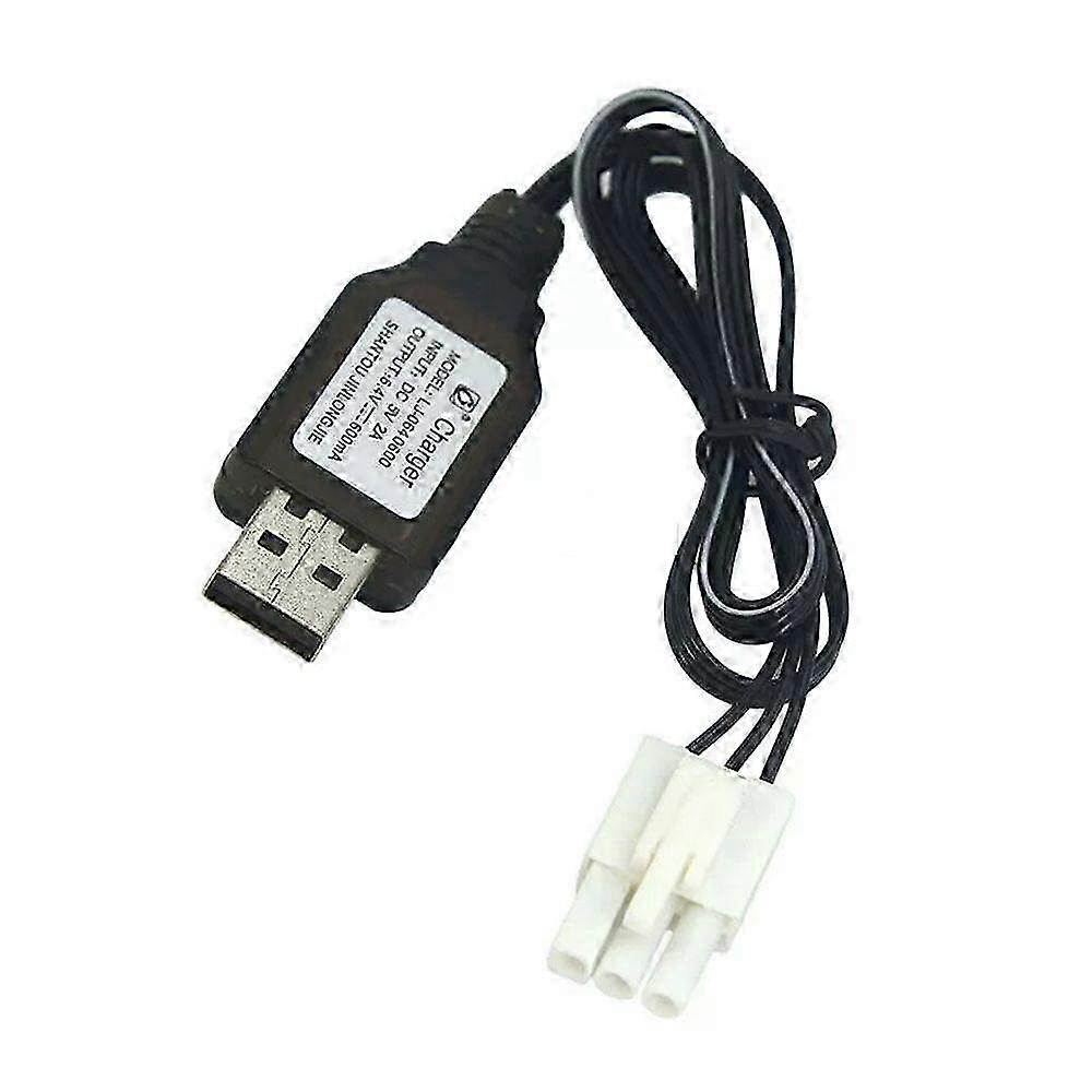6.4V 2S 650mAh Li Battery/ EL4.5-3P female P-TO-R for RC Truck Car Speed Boat