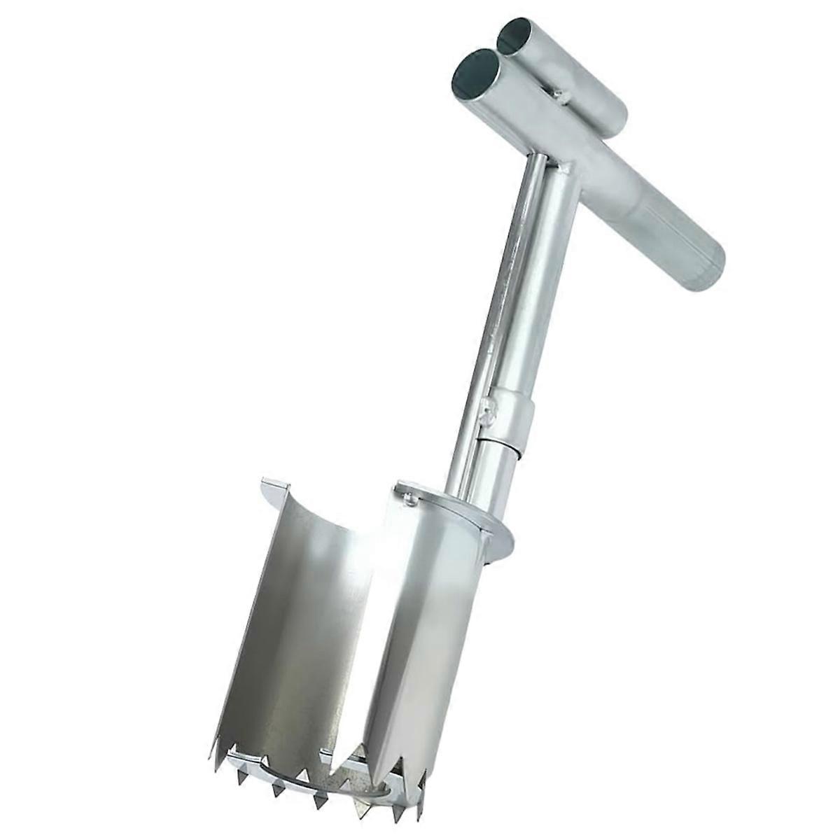 Bulb Planter Tool Stainless Steel, Garden Seedling Transplanter, Easy Seed & Bulb Planting Tool for