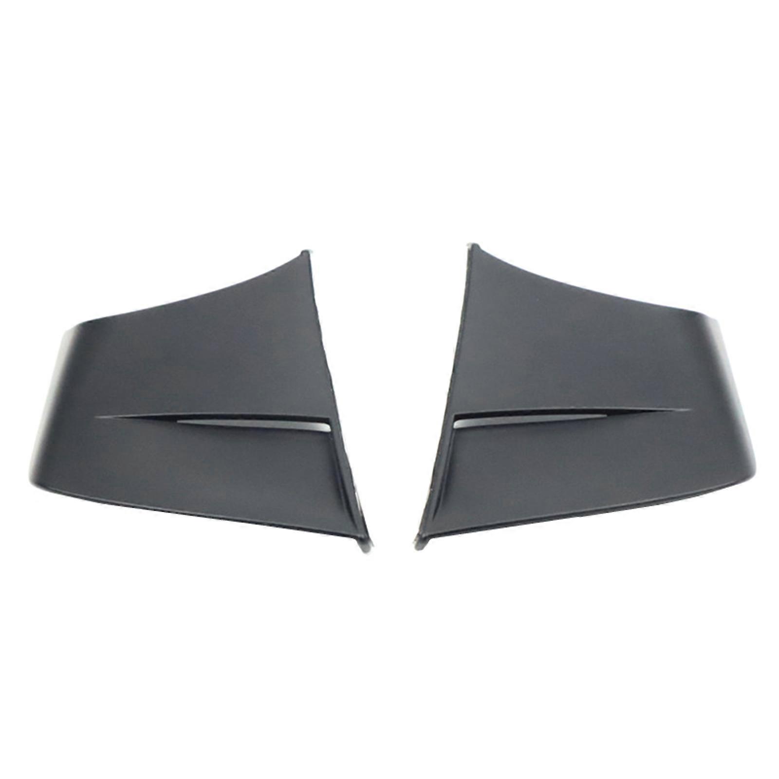 1 Pair Motorcycle Winglets Universal Side Fairing Winglets Spoiler Aerodynamic Wing Kit Wind Wing Modified Accessory Matt black