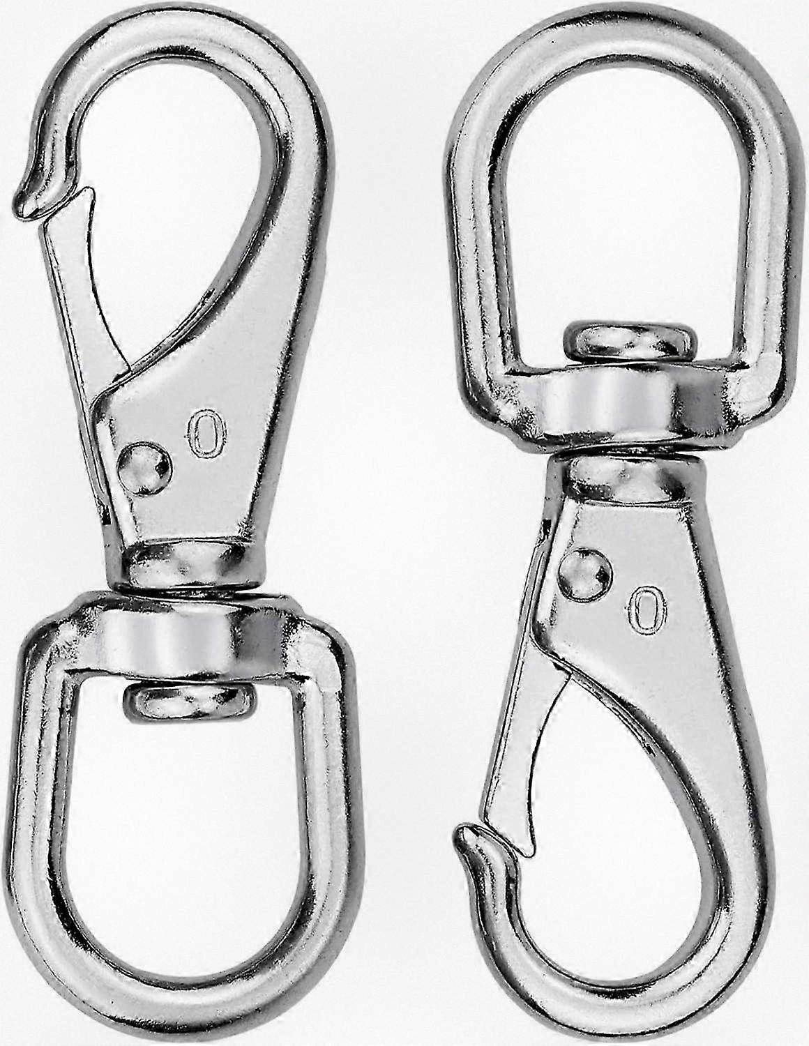 2pcs Heavy Duty Swivel Hook Fastener Stainless Steel Trigger Clasp