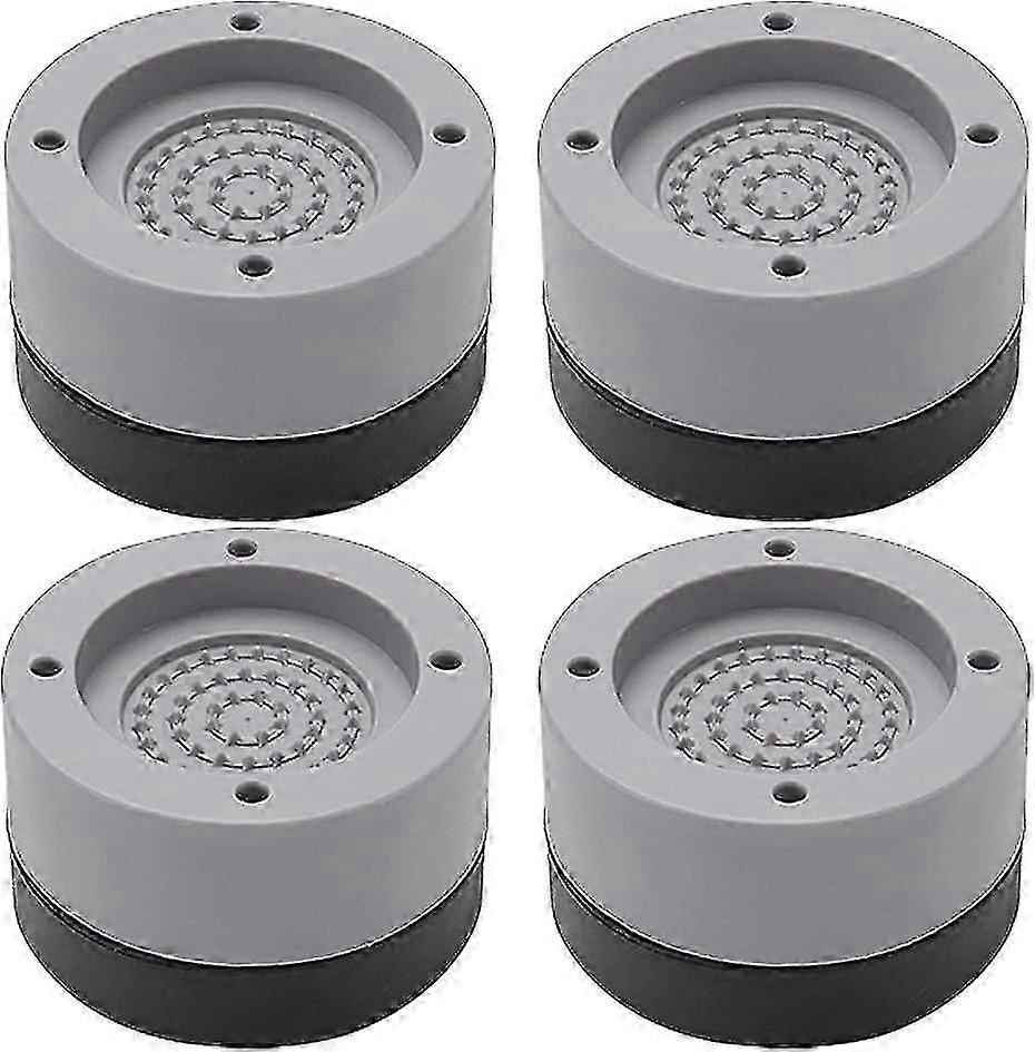 4 Pieces Anti-Vibration Rubber Feet for Washing Machine & Dryer, Washing Machine Pad Vibration Dampener, Vibration Dampener Anti-Vibration Mat, Univer