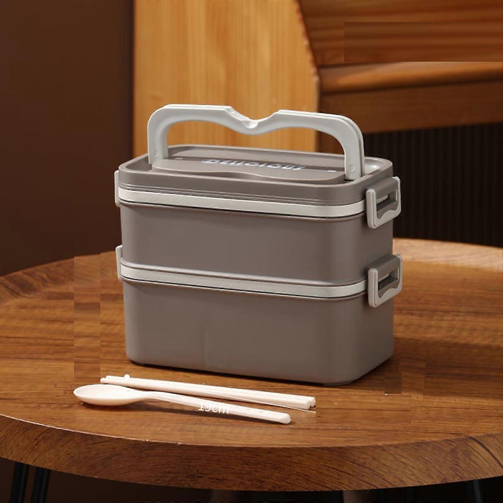 Stackable Bento Box Lunch Containers - Multi-Compartment, BPA-Free, Dishwasher Safe, Ideal for Meal Prep