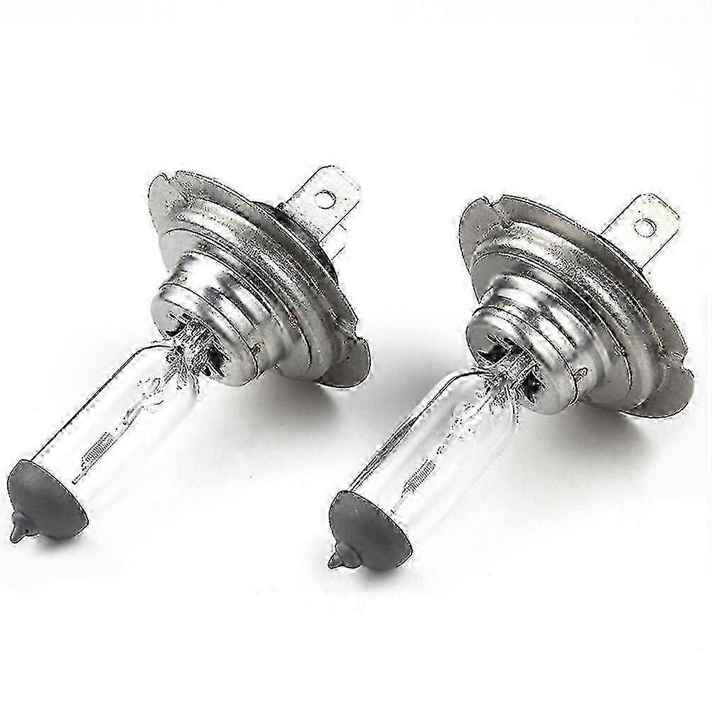 2x H7 Halogen Headlight Bulbs 12V 55W