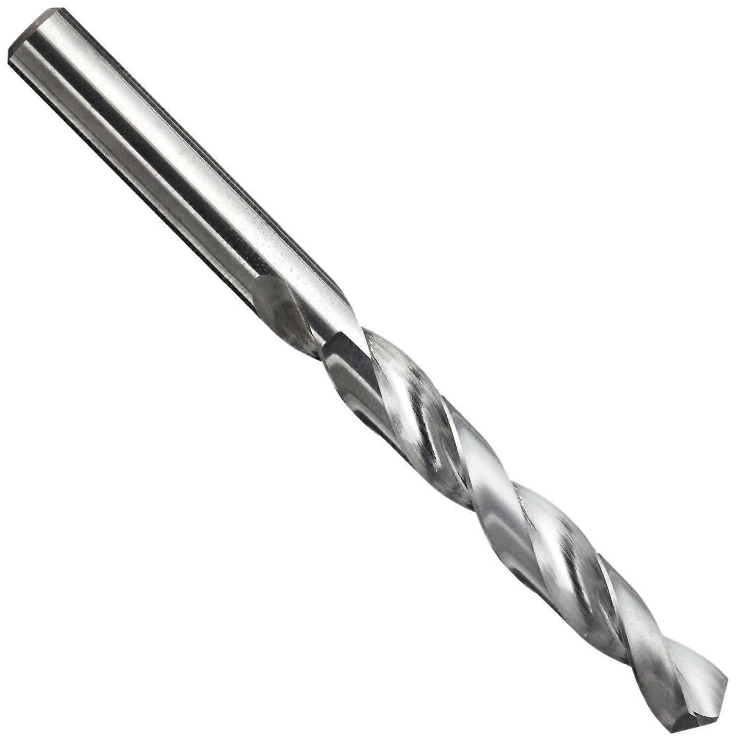 -1 D5412 Carbide Twist Jobber Drill Bit, Uncoated Finish, Straight Shank, Slow Spiral, 118 Degree, #14 Size