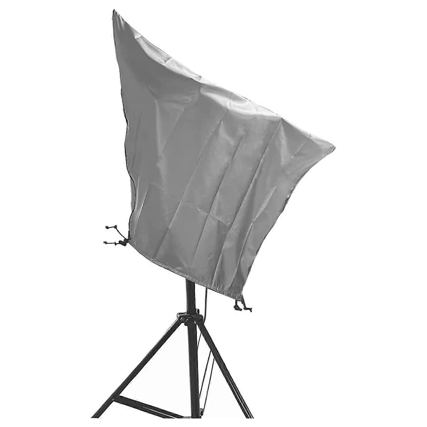 Protective Telescope Cover, Telescope Cover with Adjustable Drawstring, Sun Protective for Indoor or Outdoor(Silver 210D,100 75CM)