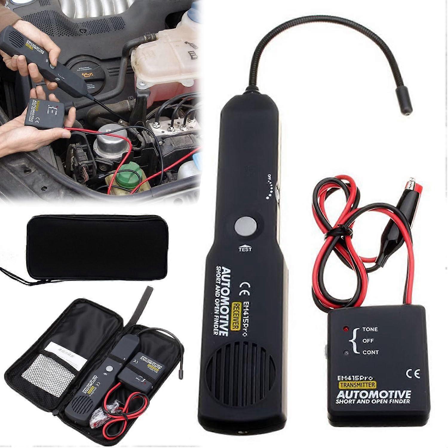 Cable Tracker Electrical Identifier, Circuit Tracer for Home Use, AC/DC Compatibility, Compact Design, Easy-to-Use