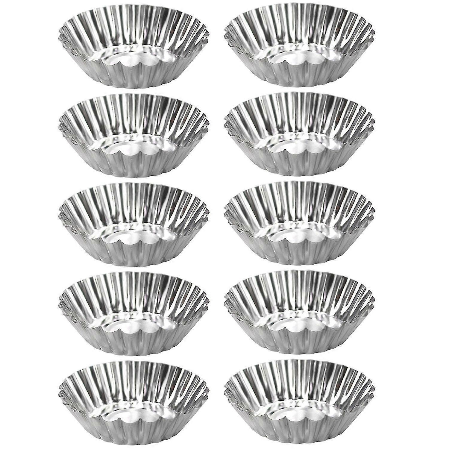 10x Small Aluminum Baking Molds_Featured Gift