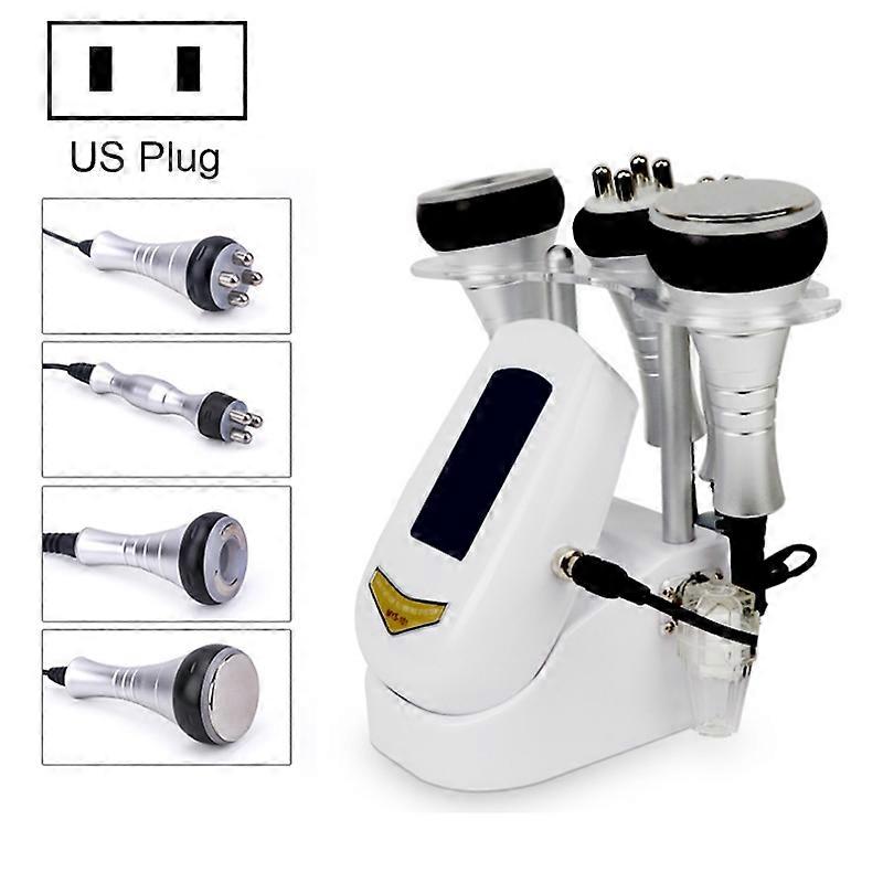 4 In 1 40K Ultrasonic Fat Blasting Device Radio Frequency Beauty Device US Plug