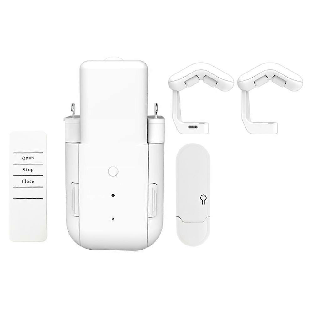 WIFI Smart Curtain Motor with Voice Control Remote Curtain Motor Temperature and Light Sensors for H