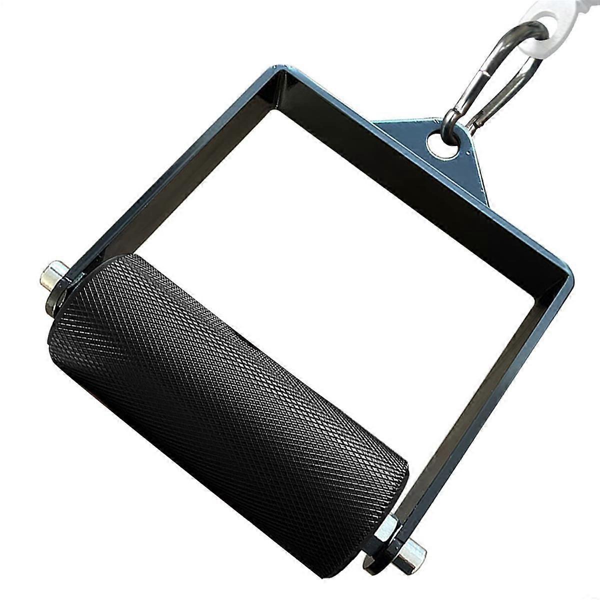 Gym Lat Pull Down Pulley Cable Machine Handle Attachment Fitness Arm Wrestling Workout Deadlift D Shape Hand Grip-4CM
