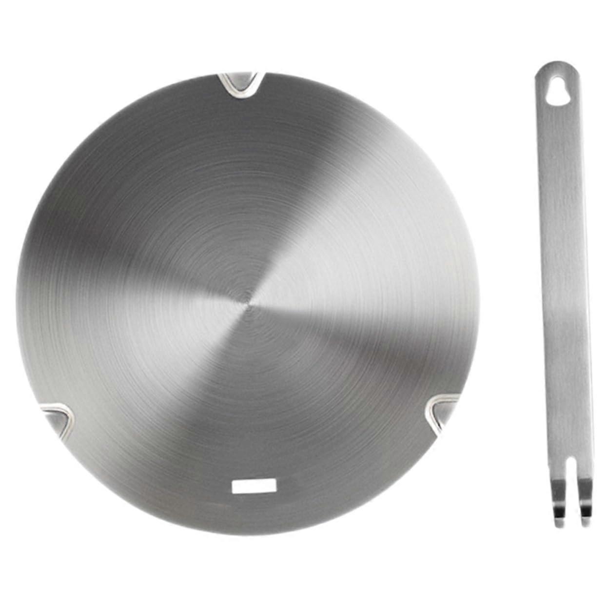 Cooktop Heat Diffuser Plate Metal For Gas Stove Even Heating For Stew And Food Compatible With Various Cookware