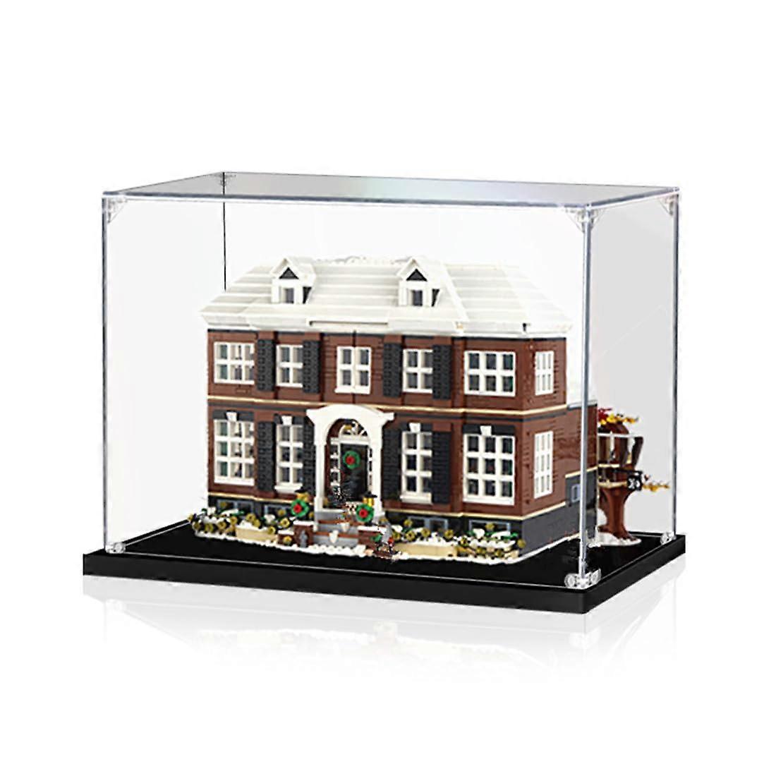 Acrylic Display Case for Lego 21330 Home Alone Building Kit Display Box Dustproof Showcase for Lego 21330 (Display Case Only) (3mm)