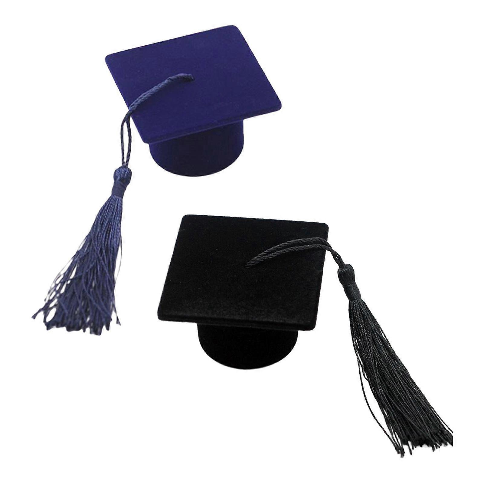 Adorable Graduation Hat Shaped rings Organizer Storage