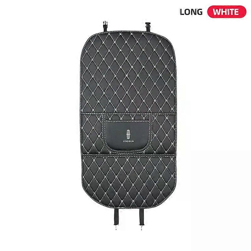 Car Seat Backrest Anti Kick Pad Auto Interior Accessories Suitable for Lincoln Mondeo MKZ MKX Aviator Navigator Continental Corsair