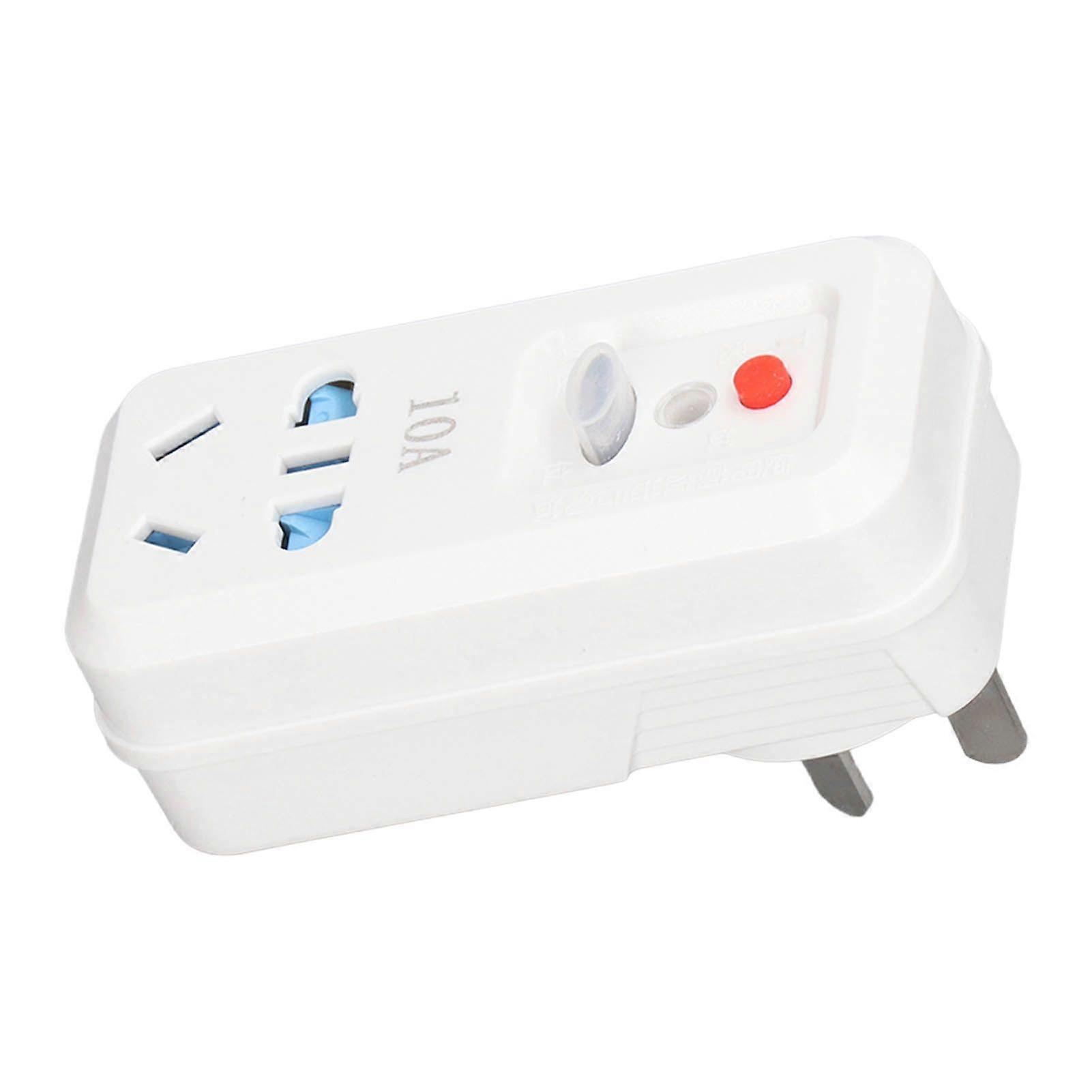 High quality  10A leakage protection plug and socket direct plug conversion plug