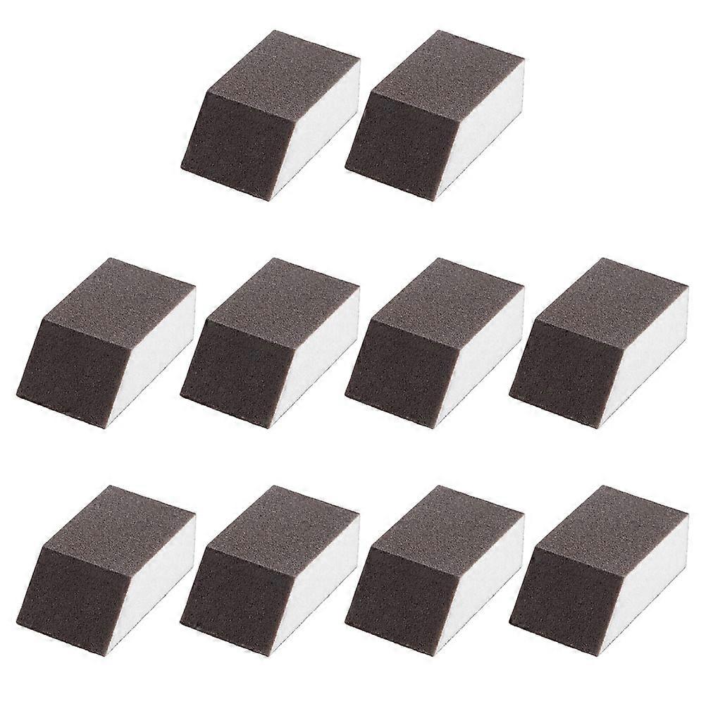 10pcs Carborundum Sponges for Dish Cleaning – Scrubbers for Pots, Walls & Kitchen Surfaces