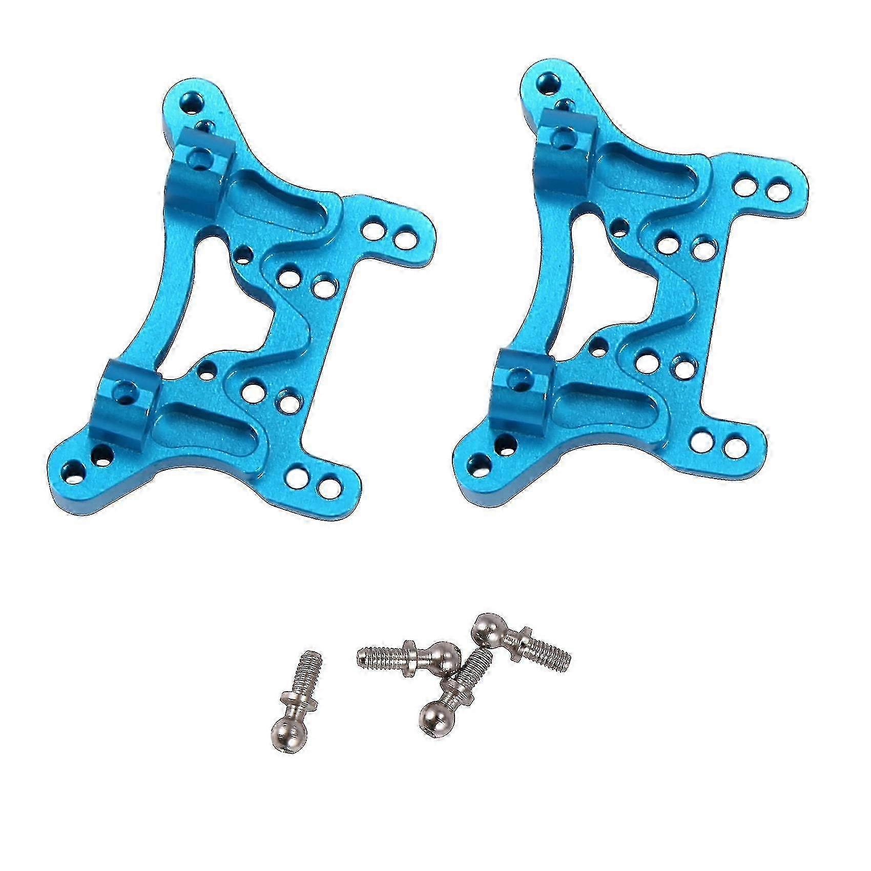 Upgrade Metall Stoßdämpfer Platine für A959-b A949 A959 A969 A979 K929 RC Autoteile - Blau