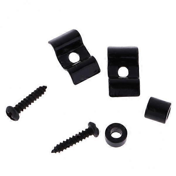 3x Guitar Roller String Tree Guide Retainer Set für ST SQ E-Gitarre