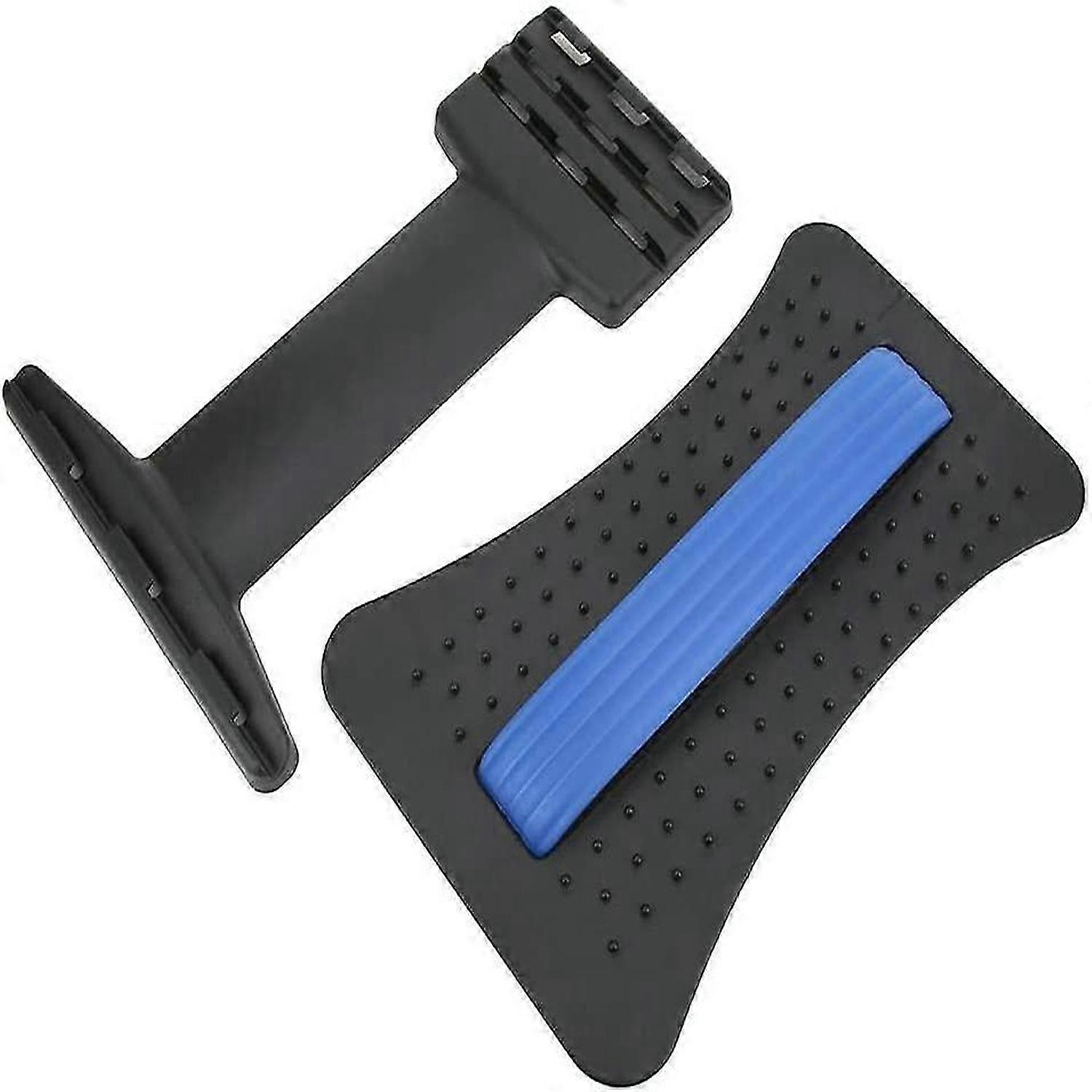 척추 요추 지원 요추 디스크 탈출증 등 마사지 스트레칭 마사지기-블루