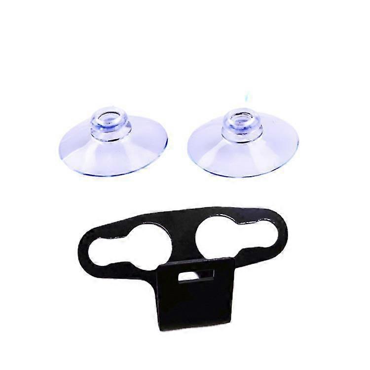 1 Set Car Windshield Suction Cup Mount for Radar Plastic Radar Hanging Holder with Cradle Bracket for Vehicle Navigation Systems